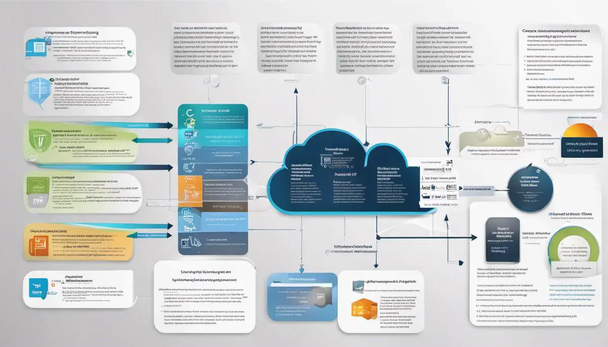 A diagram representing the understanding of GPT-3 process, showcasing input, tokenization, fine tuning process, and integration of the model into an application.